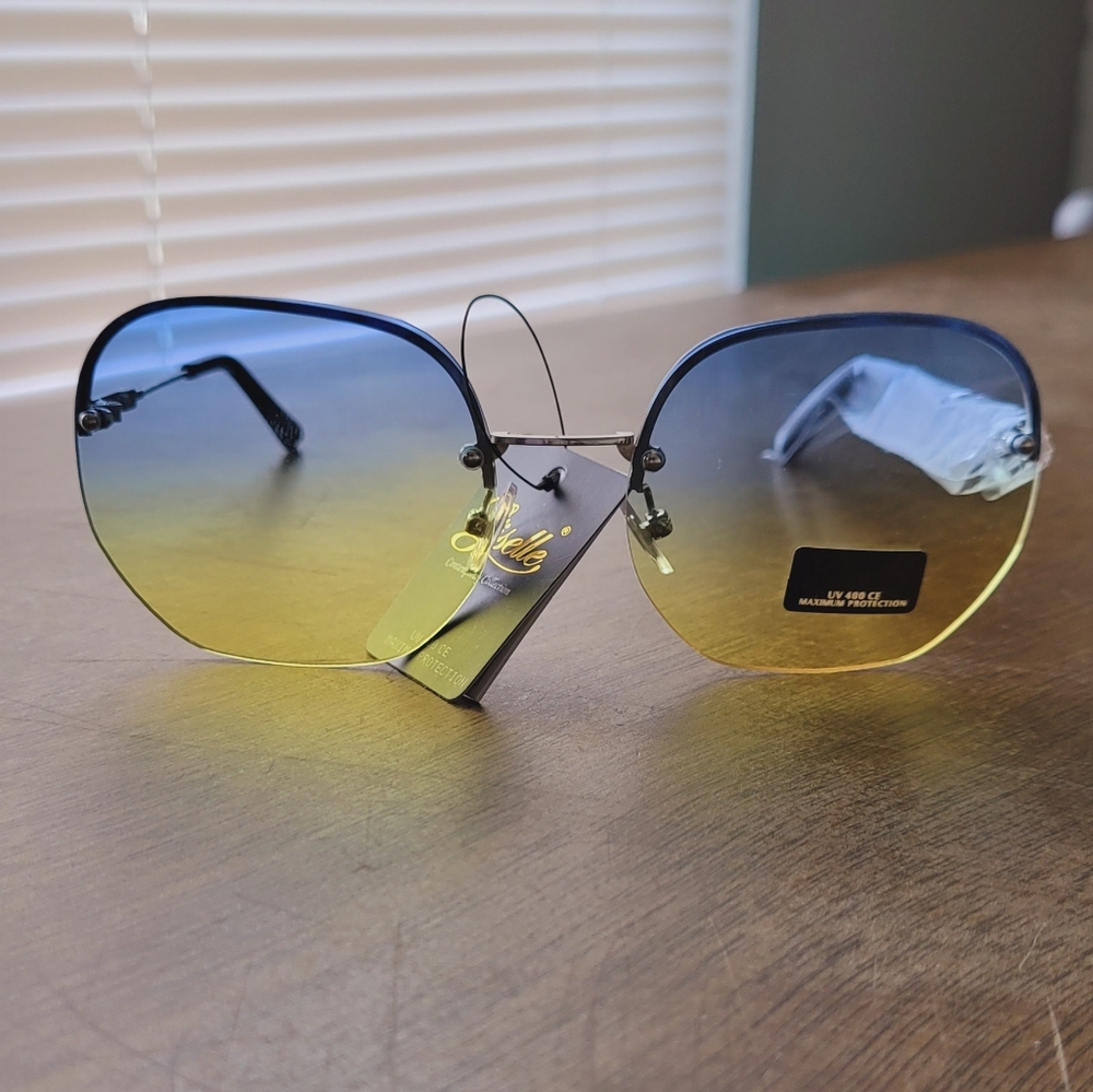 Rimless women sunglasses